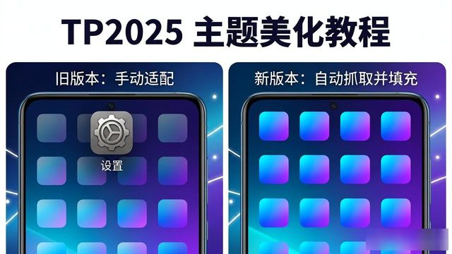 安卓TP2025新版本主题美化玩法_安卓手机主题美化包_安卓美化