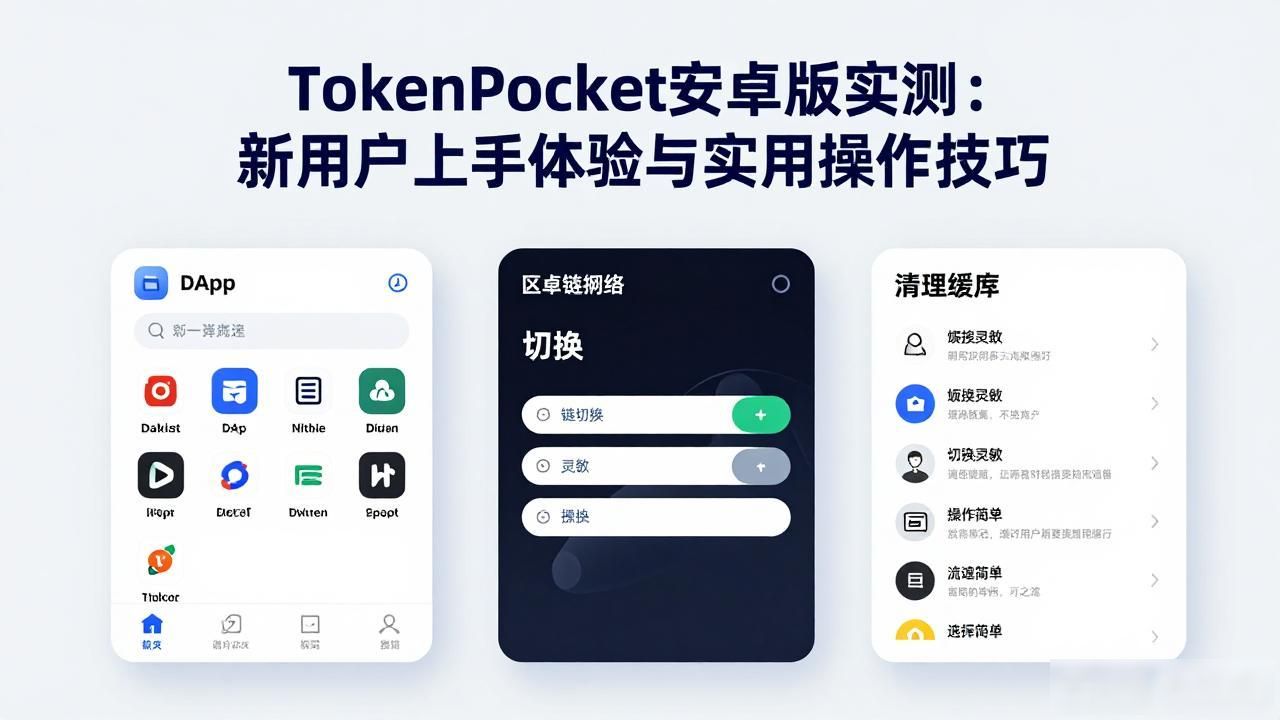TokenPocket钱包操作逻辑顺畅_TokenPocket安卓应用界面清爽_使用tokenpocket官网安卓应用后的用户体验与操作技巧