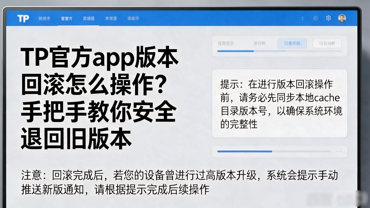 TP官方app如何进行版本回滚?_APK分发服务端接口兼容_TP官方app版本回滚