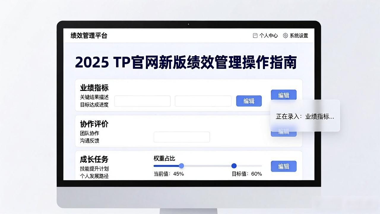 2025TP官网绩效管理功能优化_如何在2025 TP官网最新版本中实现绩效管理_快速搭建团队考核体系