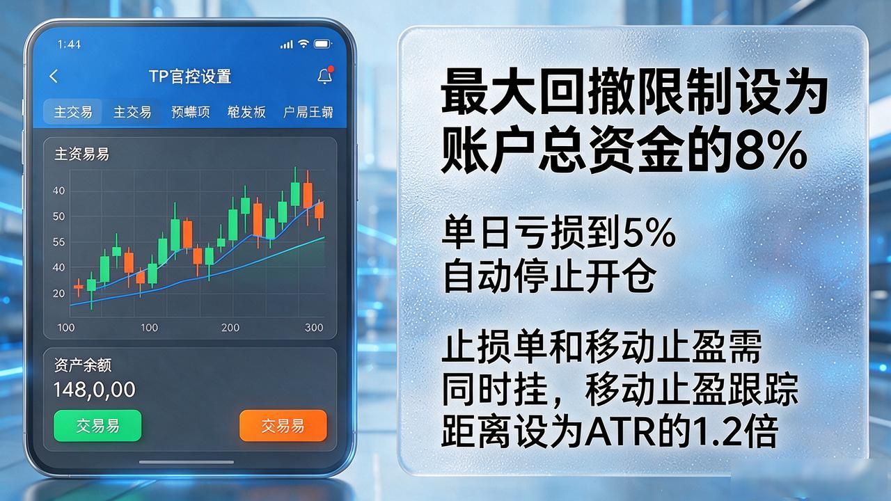 期货交易策略参数_如何在tp官方app下载中设置自定义的交易策略与风险控制?_风控设置最大回撤