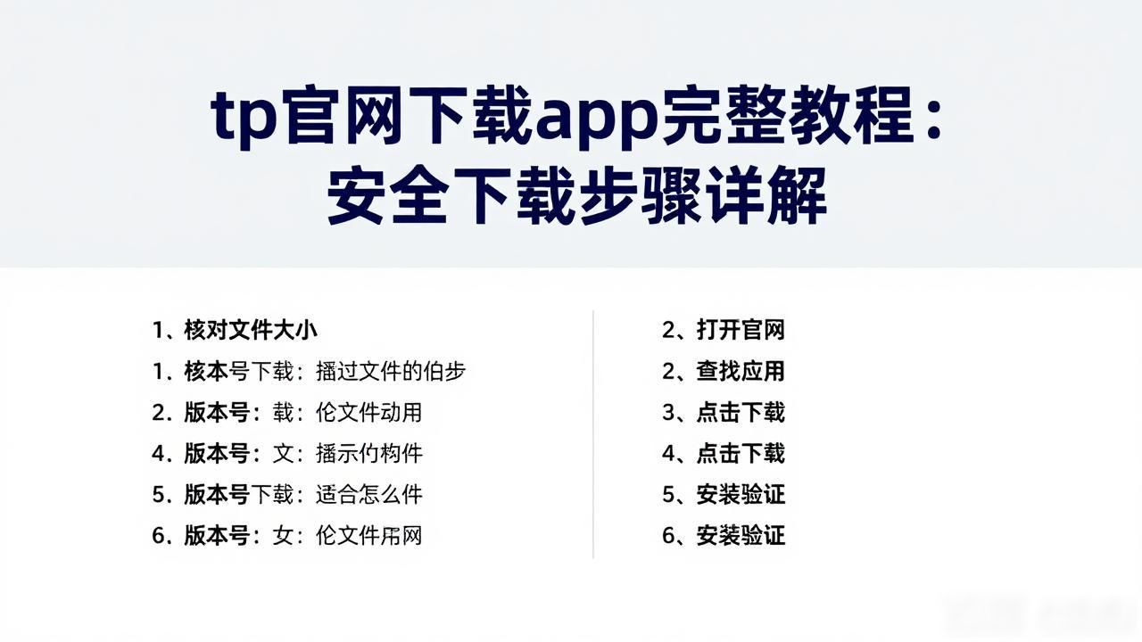 确保app安全下载流程_下载tp官方应用_从tp官方网站下载app的必要步骤,让你事半功倍。