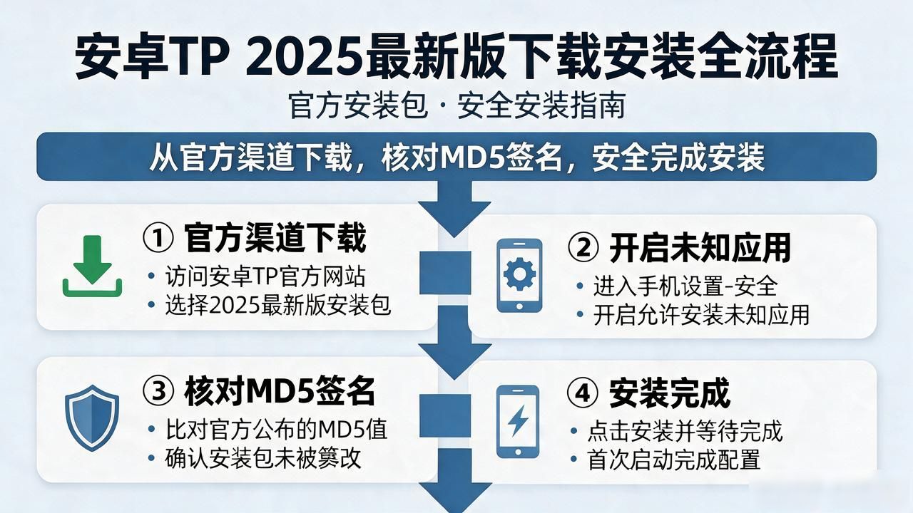安卓用户必看!TP最新版本2025官方下载教程_安卓手机下载TP官方包_安卓手机安装TP不踩坑