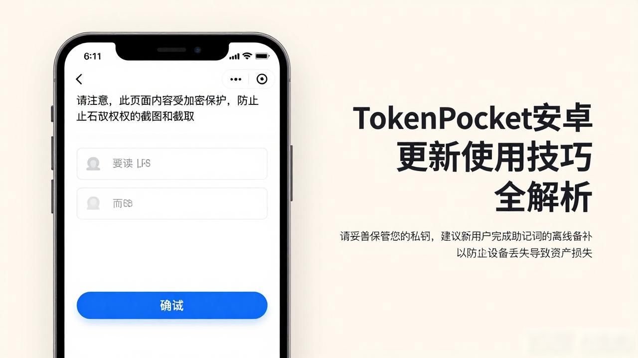 下载tokenpocket钱包安卓版本后的内容更新与使用技巧总结_多链资产管理优化_TokenPocket安卓版本更新
