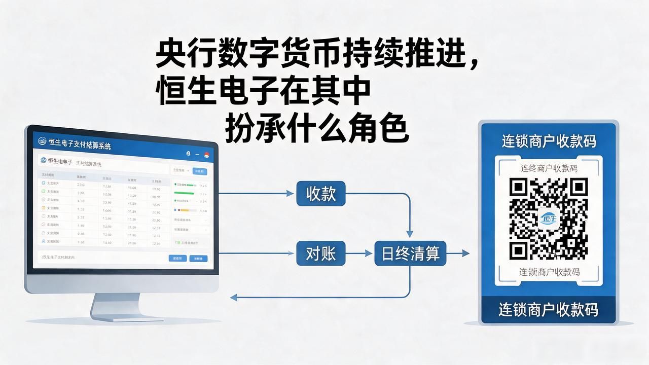 央行数字货币持续推进，恒生电子在其中扮演什么角色