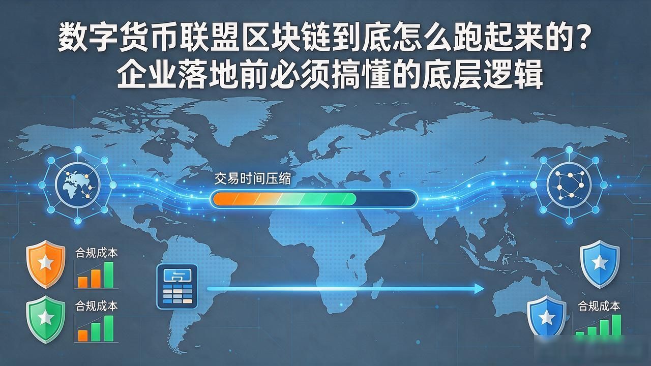 数字货币联盟区块链到底怎么跑起来的？企业落地前必须搞懂的底层逻辑