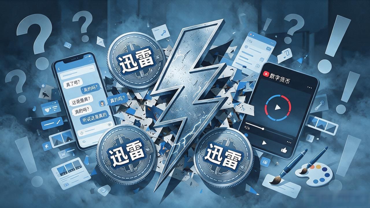 迅雷数字货币到底叫什么？我翻了半天资料，发现这事儿根本不成立