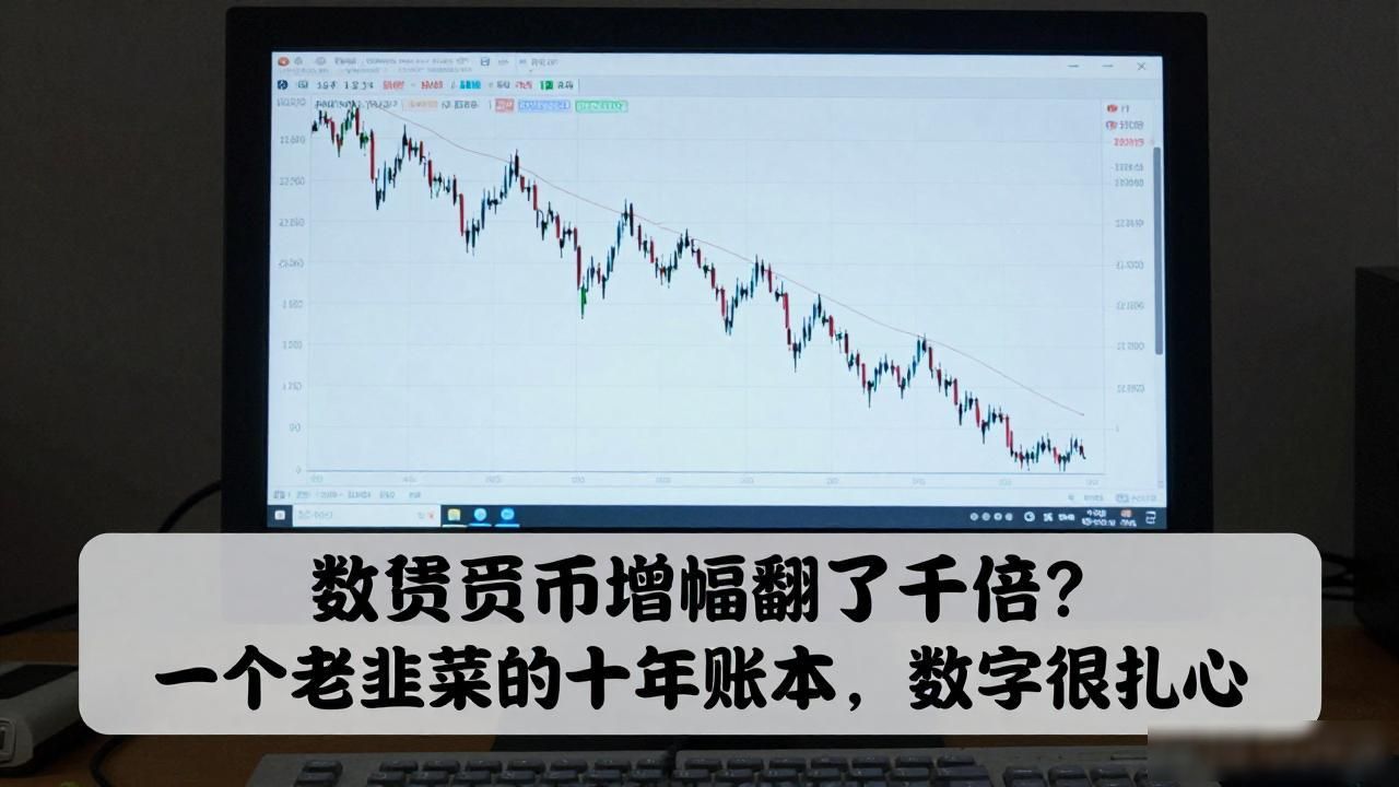 数字货币增幅翻了千倍？一个老韭菜的十年账本，数字很扎心