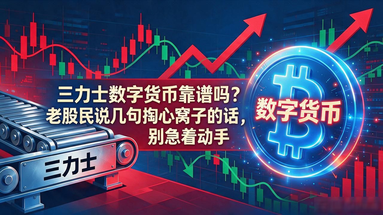 三力士数字货币靠谱吗？老股民说几句掏心窝子的话，别急着动手