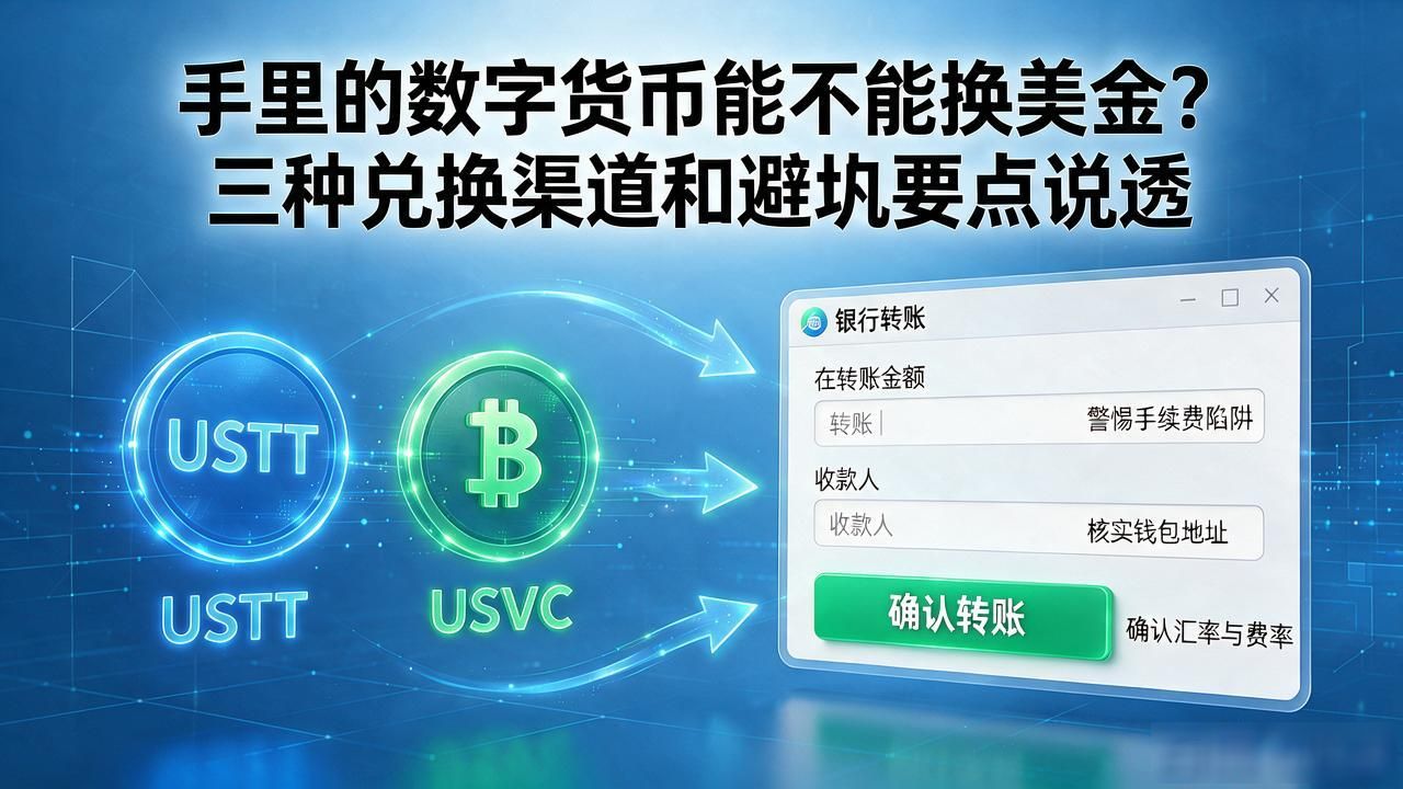 比特币USDT兑换美金渠道_稳定币法币出金注意事项_数字货币能换美金吗