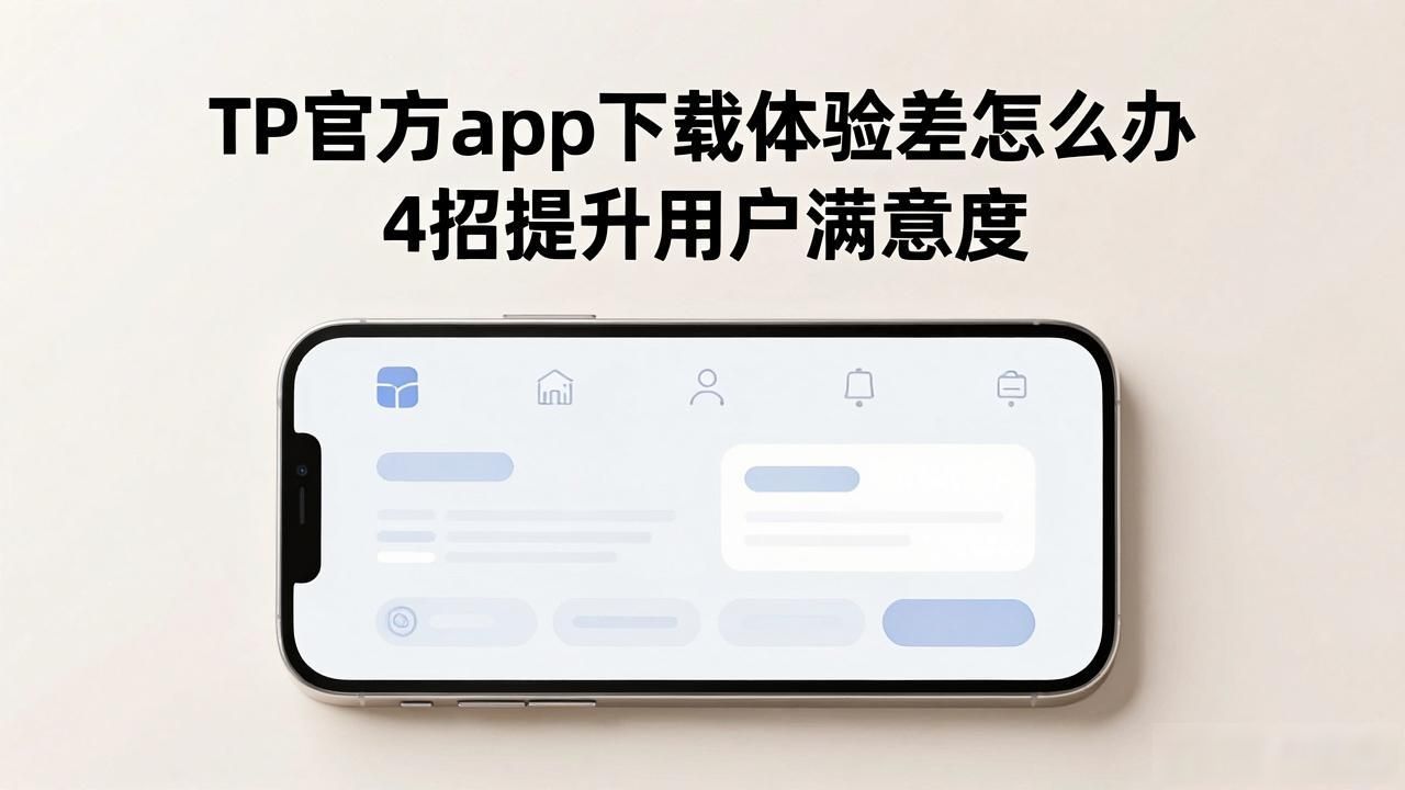 TP官方app下载体验差怎么办 4招提升用户满意度