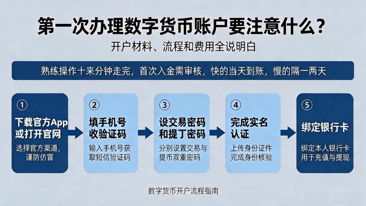数字货币开户材料清单_数字货币开户流程_办理数字货币账户
