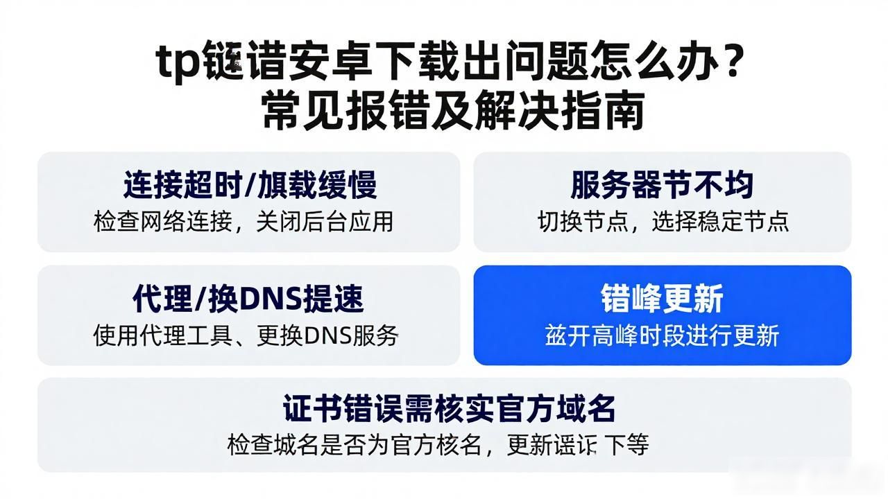 tp钱包官网安卓应用下载阻碍_tp钱包安卓端解析包错误解决方法_tp钱包官网安卓下载操作过程中常见问题及解决方案