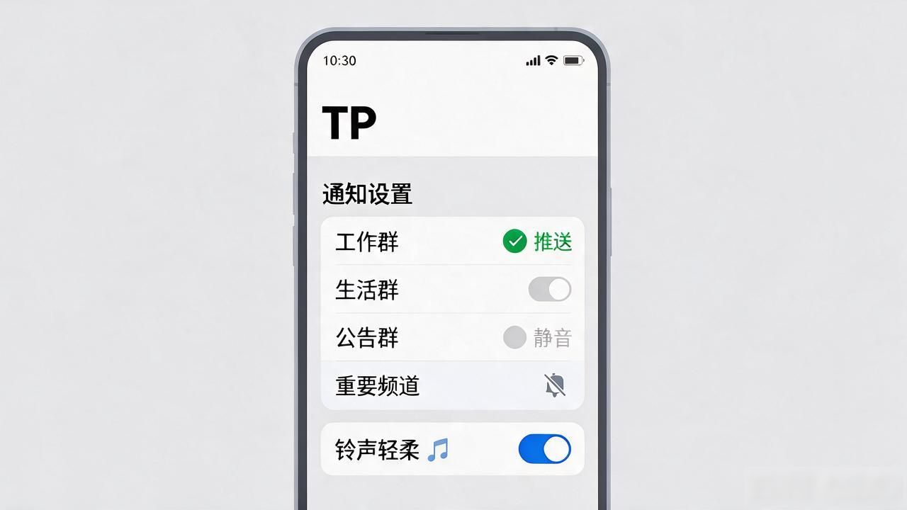 tp官方正版下载后如何设置推送_解决消息不响_设置通知推送
