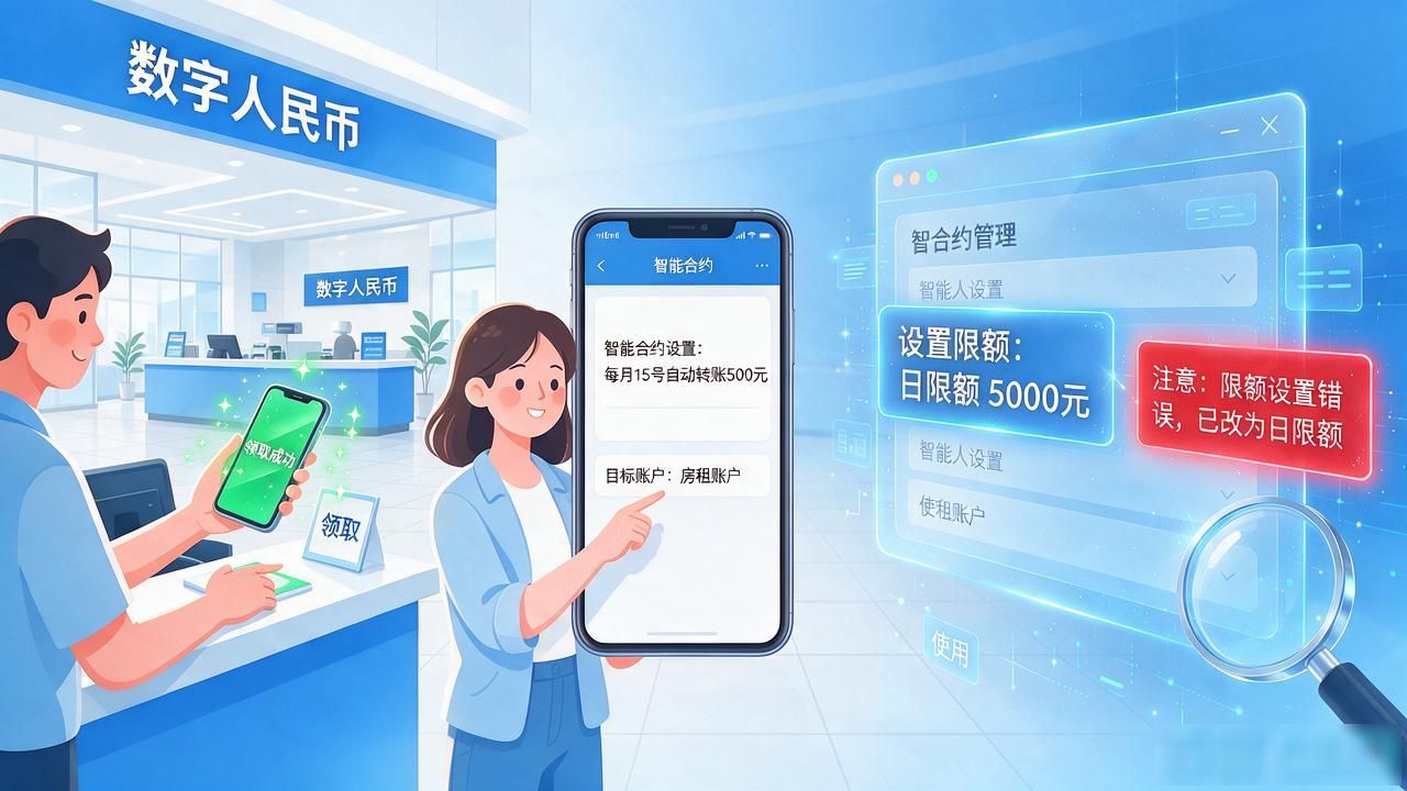 数字人民币柜台发放流程_央行数字货币发_央行数字货币实名钱包等级选择