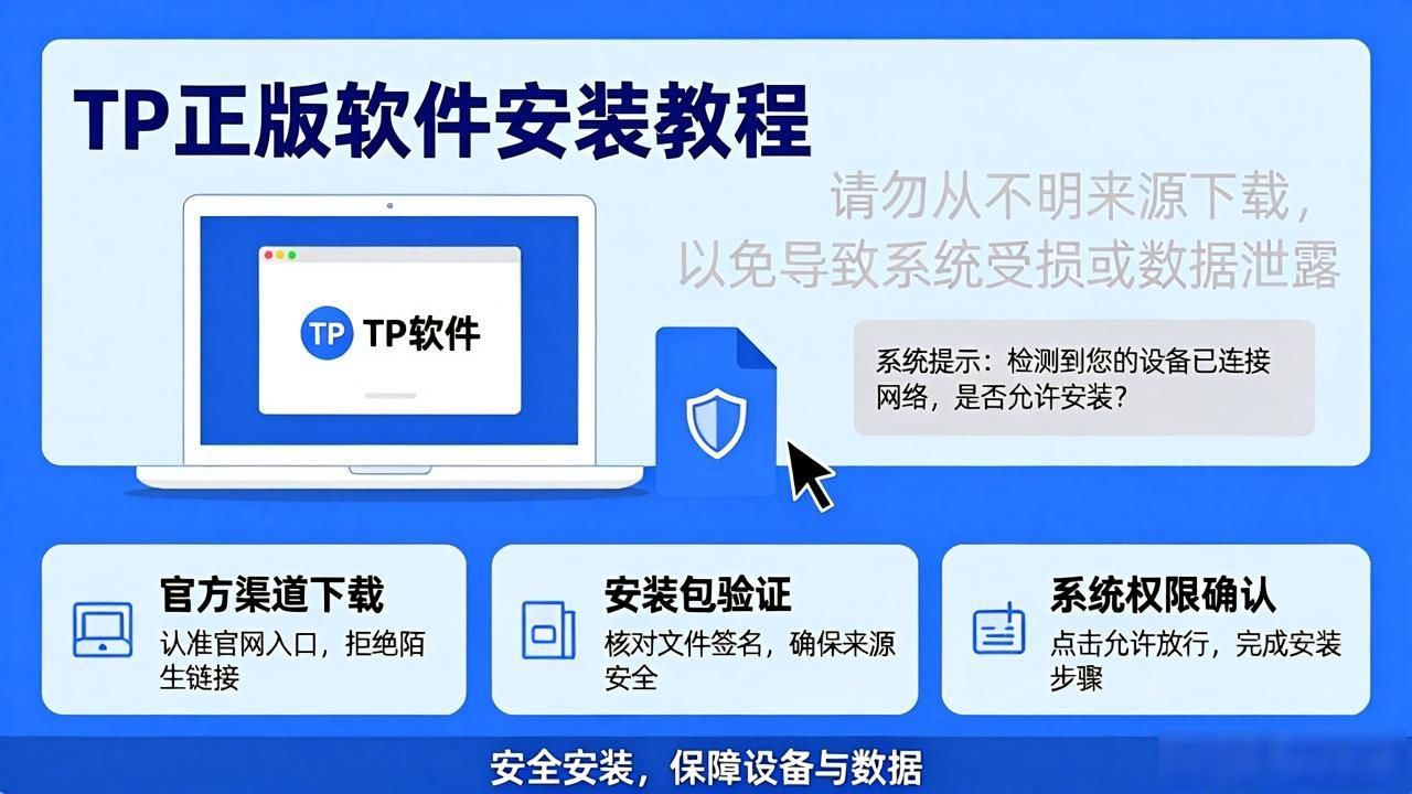 TP正版软件官方下载安装教程