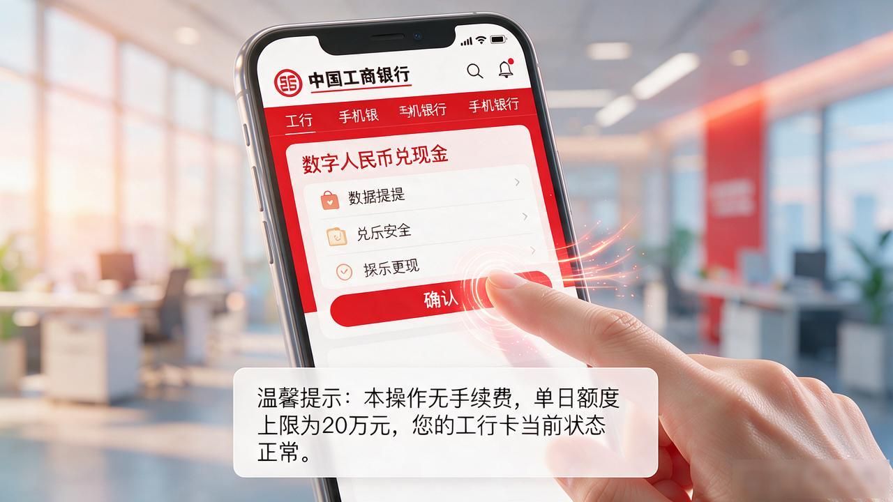 数字人民币 工商银行手机银行 兑换流程_工行数字货币怎么兑