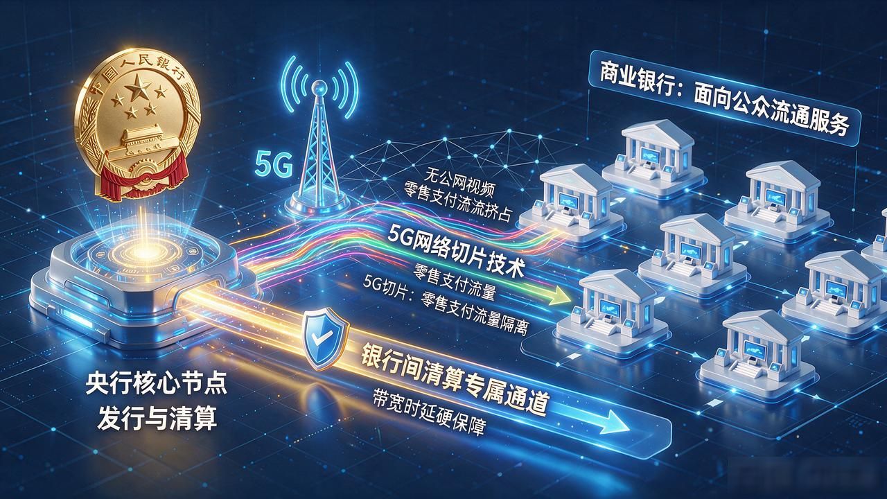 数字人民币5G网络切片技术_5G数字人民币支付体验_5g和央行数字货币