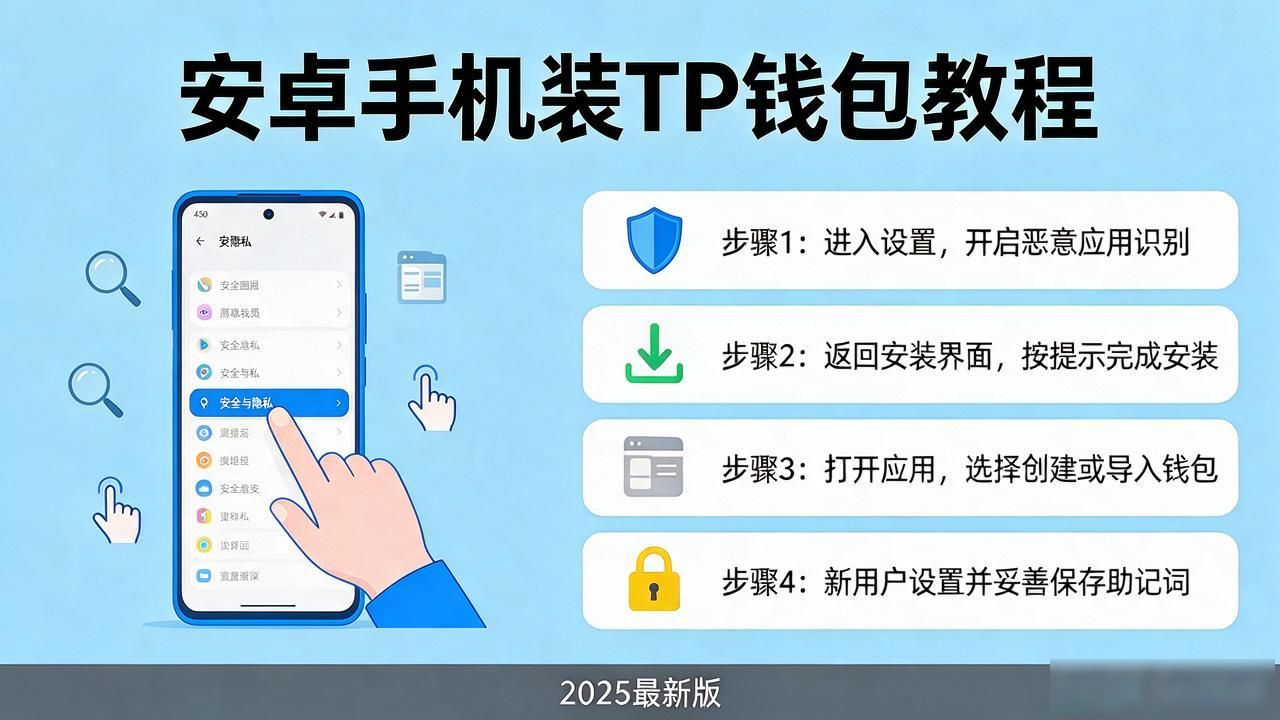 安卓端如何下载安装TP钱包2025最新版本_TP钱包官网下载安装教程_安装TP官方下载安卓最新版本2025的完整指南