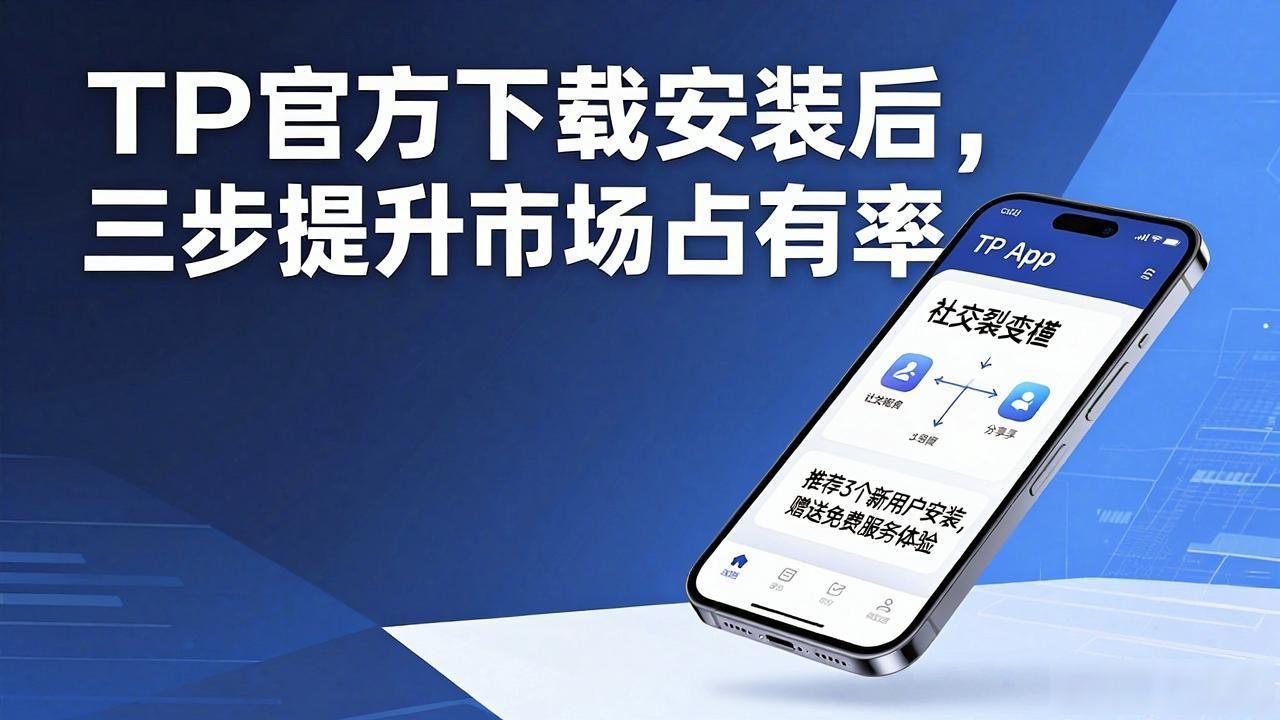 TP官方app移动指挥中心_如何用TP官方下载安装app提升市场占有率_TP官方app裂变推荐奖励机制