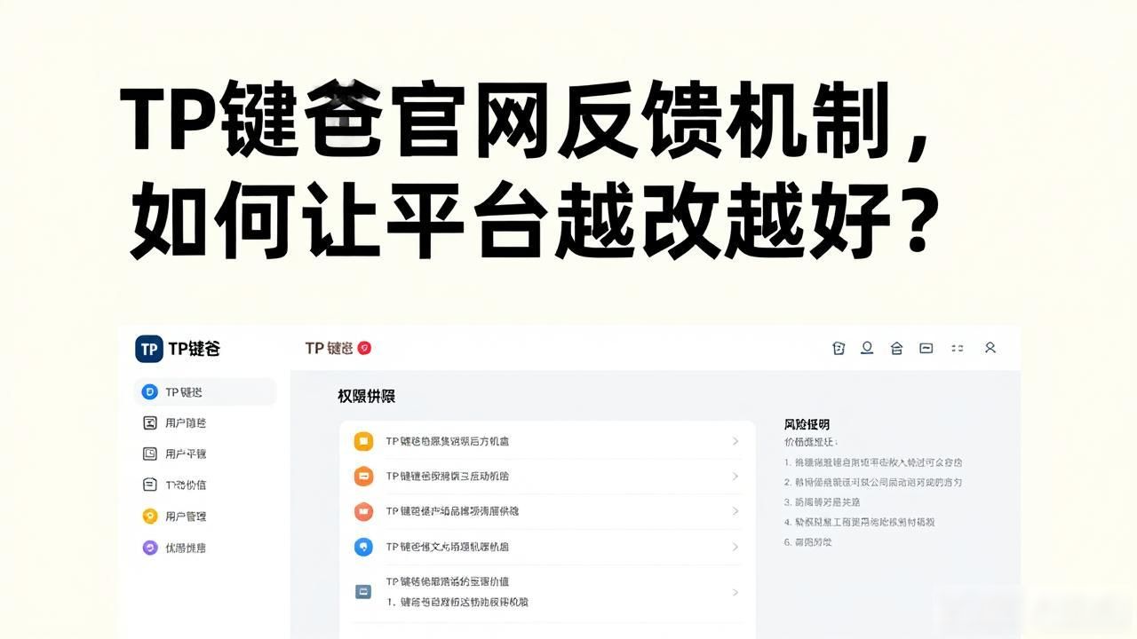 TP钱包官网（tpwallet.io）的客户反馈机制，如何帮助平台不断优化？_TP钱包官网客户反馈机制_TP钱包操作流程简化