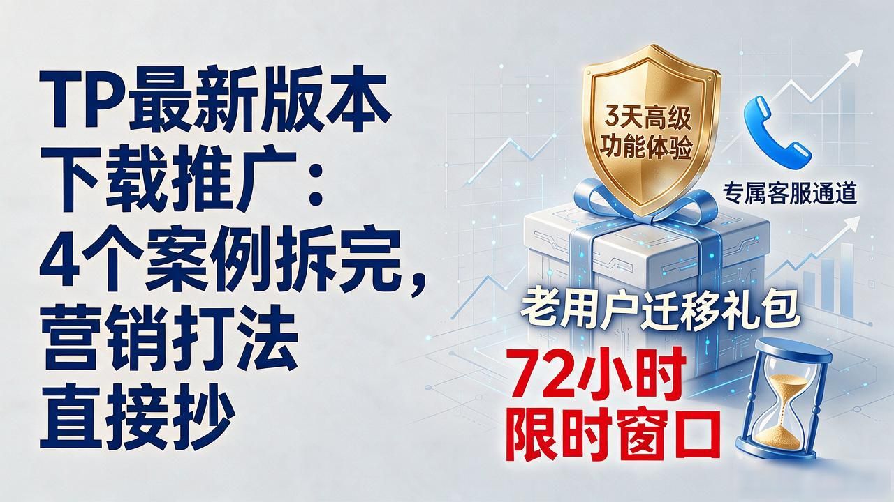 短视频投放老用户迁移案例_TP最新版本下载的营销策略与案例分析_TP最新版本下载策略