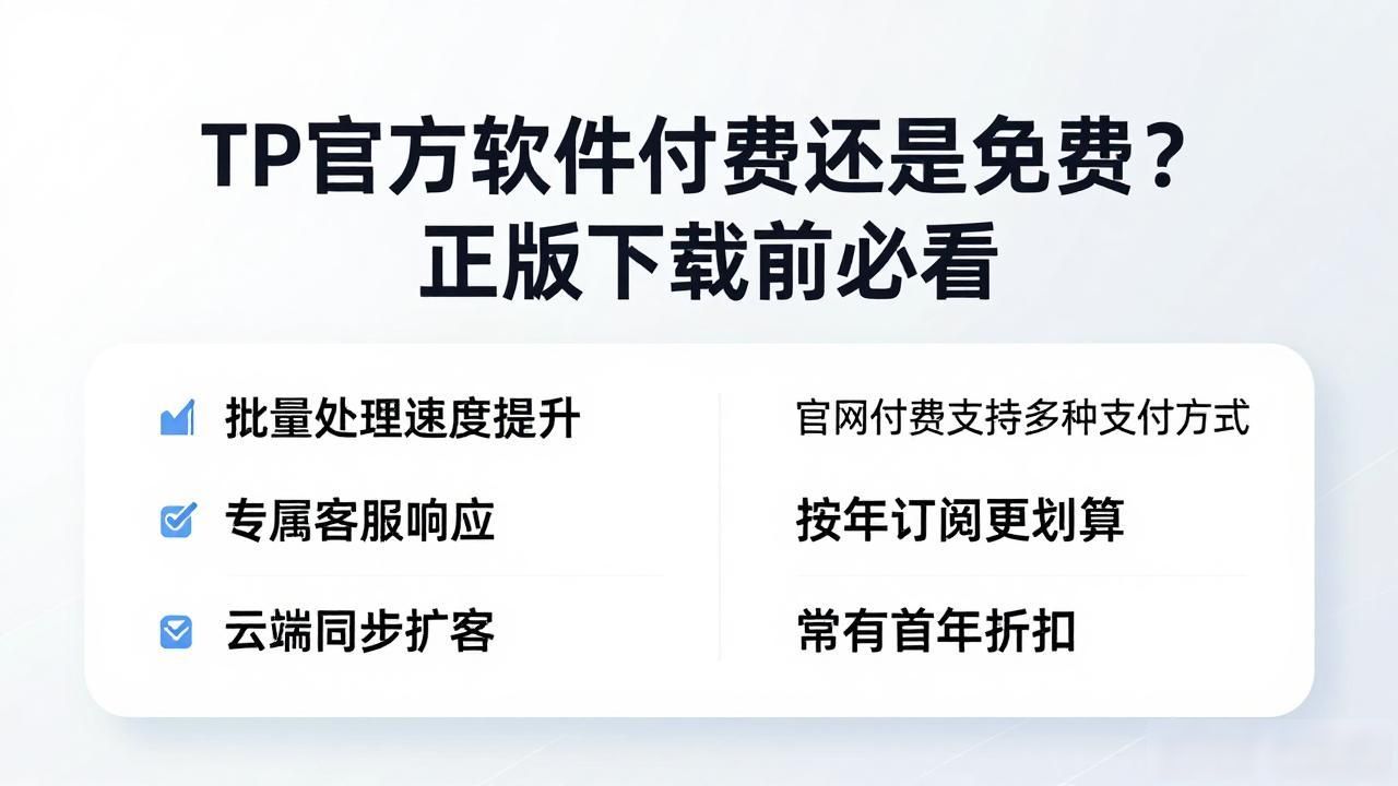 TP官方下载正版软件下载的付费与免费选择_下载TP官方正版软件_免费版与付费版选择指南