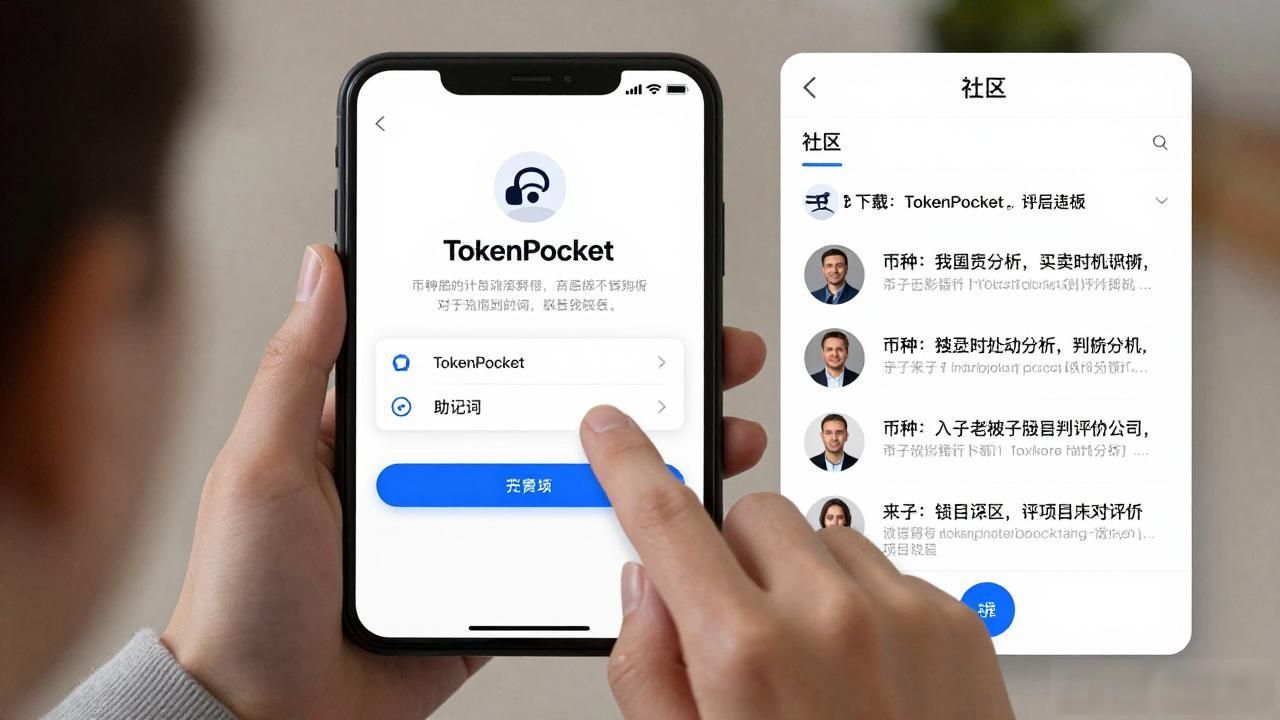 TokenPocket钱包官方下载方法_如何通过tokenpocket官网下载参与社区讨论，分享投资经验？_TokenPocket安卓iOS下载渠道